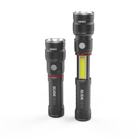 Nebo Nebo 3005045 Slyde King 500 Lumens Black LED Rechargeable Flashlight; 18650 Battery 3005045